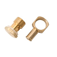 Brass Banjo Bolt and Fuel Fitting for Square Bore and Carter AFB Carburetors