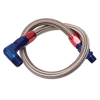 Braided Fuel Line Kit 27" Length