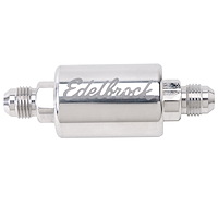 Polished Aluminum -6AN Fuel Filter