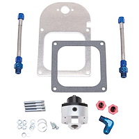Fuel Pressure Regulator Kit with Plate Mount Bracket for 4500 Series Flange