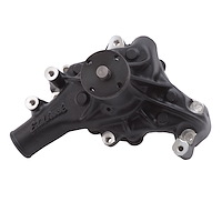 Victor Series Black Aluminum Water Pump for 1969-1987 Small Block Chevy and 90° V6
