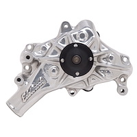 Victor Series Polished Aluminum Water Pump for 1969-1987 Small Block Chevy and 90° V6