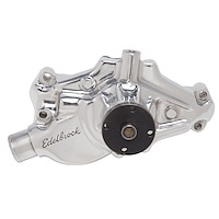 Victor Series Polished Aluminum Water Pump for 1984-1991 Small Block Chevy Corvette 350