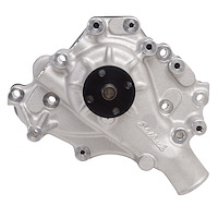 Victor Series Satin Aluminum Water Pump for 1970-1987 Small Block Ford 302-351W