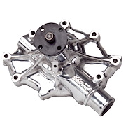 Victor Series Polished Aluminum Water Pump for 1986-1993 Ford 5.0L V8