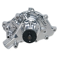 Victor Series Polished Aluminum Water Pump for 1965-1977 Small Block Ford 289-351W