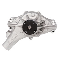 Victor Series Satin Aluminum Water Pump 1987-1995 Small Block Chevy and 90° V6 with Serpentine Drive