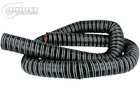 IN-KS-102-2B Silicone Air Duct Hose, 102 mm (4 in.) I.D., 2m (6 ft.) Length [Black]