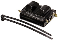 Polyurethane Motor Mount with Zinc-Finished Hardware, Black