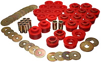 Red Body Mount Bushing Set 1978-1988 GM G-Body
