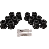 Leaf Spring Bushing Set Black