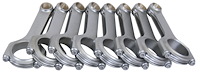 6125O3D2000 Forged 4340 Steel H-Beam Connecting Rods for GM Gen III/IV LS [6.125 in. Length]