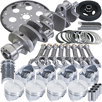 B13005L06068 Balancd Street & Strip Assembly Chevy 350 1-Piece