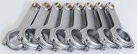 6.385" ESP Connecting Rod Features ARP L19 Rod Bolts
