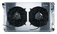 Aluminum Radiator and 12 in. Fan Kit for 1970-1981 Chevy Camaro
