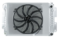 Aluminum Performance Radiator with Fan 1967-1969 Chevy Camaro & Pontiac Firebird