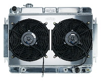 Aluminum Performance Radiator with Fan 1966-1967 Chevy Chevelle