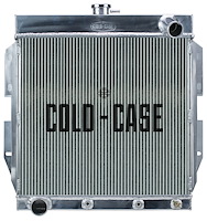 Aluminum Performance Radiator 1955-1957 Ford T-Bird - Automatic/Manual Transmission