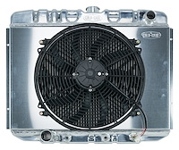 Aluminum Performance Radiator with Fan 1967-1970 Ford Mustang