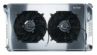 Aluminum Performance Radiator with Fan 1968-1972 GM A-Body