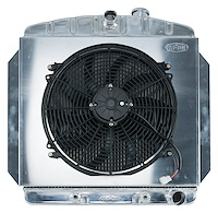 Aluminum Performance Radiator with Fan 1960-1962 GM C/K Pickup