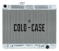 Aluminum Performance Radiator 1964-1967 Pontiac GTO, Tempest, LeMans Without AC - Automatic Transmission