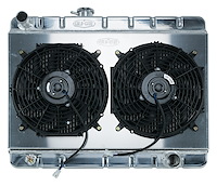 Aluminum Performance Radiator with Fan 1966-1967 Pontiac GTO