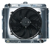 Aluminum Performance Radiator with Fan 1966-1973 Mopar B, C & E-Body
