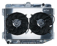 Aluminum Performance Radiator with Fan 1970-1974 Dodge Challenger