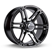 081251 Off-Road Series Slate Wheel [Size: 17" x 8"] Black Machined Finish