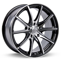 081455 RTX-Series Snare Wheel [Size: 14" x 6"] Black Machined Finish