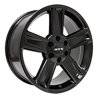 082176 RTX-Series Glacier Wheel [Size: 17" x 8"] Satin Black Finish