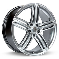 082485 OE-Series Bavaria II Wheel [Size: 18" x 8"] Hyper Silver Finish