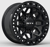 083195 Off-Road Series Zion Wheel [Size: 20" x 9"] Gloss Black Milled Rivets Finish