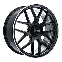 507425 OE-Series Leonburg Wheel [Size: 21" x 9.50"] Gloss Black w/ Machined Edge Finish