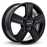 507429 RTX-Series Transit Wheel [Size: 16" x 6.50"] Gloss Black Finish