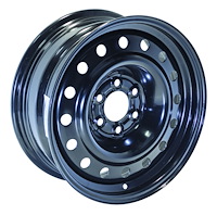 X46444 Steel Wheel [Size: 16" x 6.50"] Black Finish