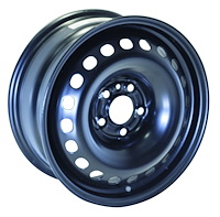 X46510 Steel Wheel [Size: 16" x 7"] Black Finish