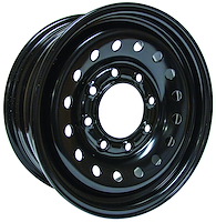 X46865 Steel Wheel [Size: 16" x 6.50"] Black Finish