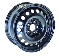 X47561 Steel Wheel [Size: 17" x 7"] Black Finish