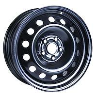 X47712 Steel Wheel [Size: 17" x 7"] Black Finish