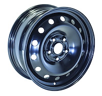 X99127N Steel Wheel [Size: 16" x 6.50"] Black Finish