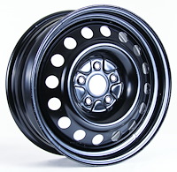 X99139N Steel Wheel [Size: 17" x 7"] Black Finish