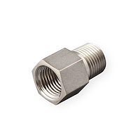 02112ERL Hardline Adapter 1/8" NPT Male to 10 mm x 1.0 Concave Flare Female