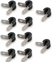 Cushioned Tubing Clamps 3/8"