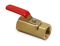 Brass Shut-Off Valve 1/2in NPT