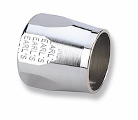 Chrome Econ-O-Fit Hose Clamp Hexagon Size 6
