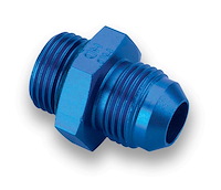 Radiused Fuel Pump & Regulator Fitting -10AN Male Flare to 1 1/16"-12 (-12AN O-Ring Port)