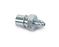 Brake Fitting Adapter -3AN Male to 10mm x 1.0 Bubble Flare Female