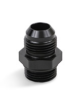 Ano-Tuff Radiused Port Adapter -12AN Male Flare to 1-1/16" x 12 (-12AN O-Ring Port)